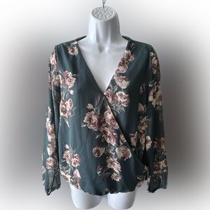 Women’s size small floral blouse